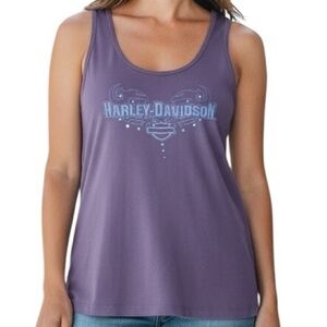Harley-Davidson Purple Tank Top 2X